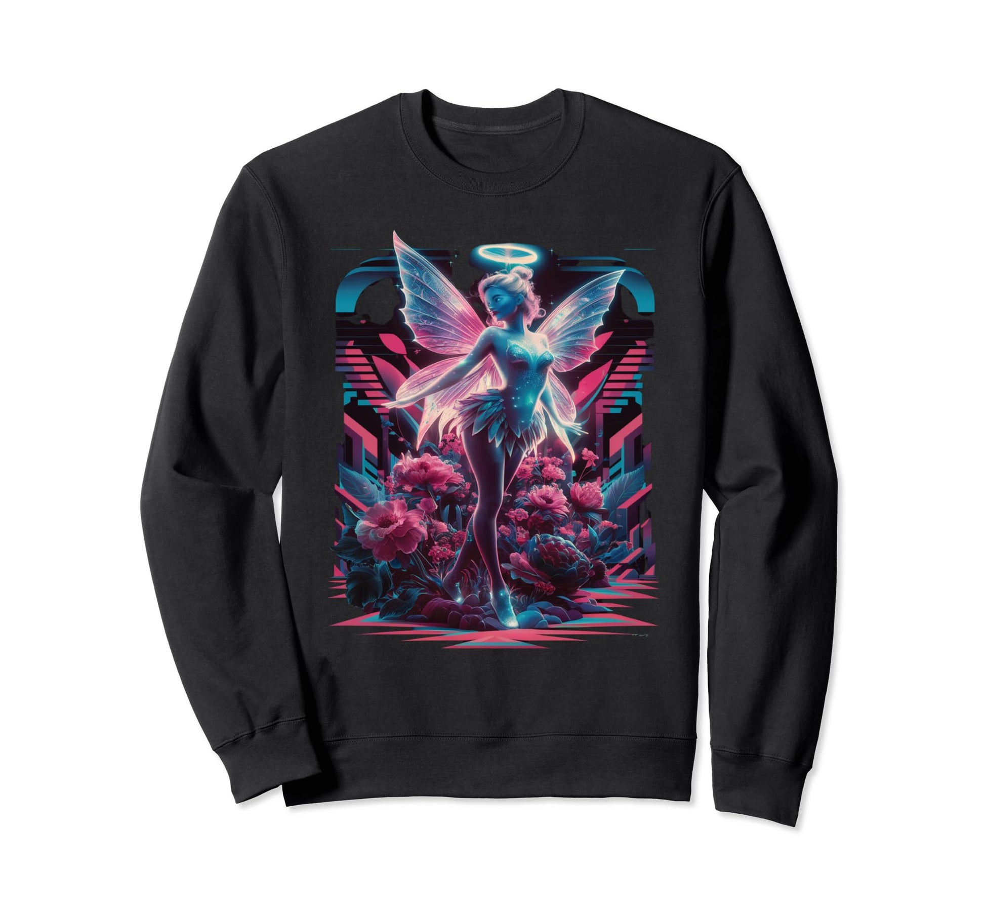 Alt Fairy Core Vaporwave Fairy Aesthetic Sweatshirt - Graphic Print Unisex - T-Shirt, Sweatshirt, Hoodie