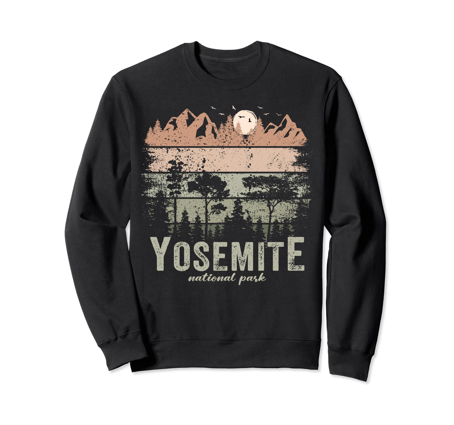 Yosemite National Park Us Yosemite Sweatshirt - Minimalist Print for Adults - T-Shirt, Sweatshirt, Hoodie