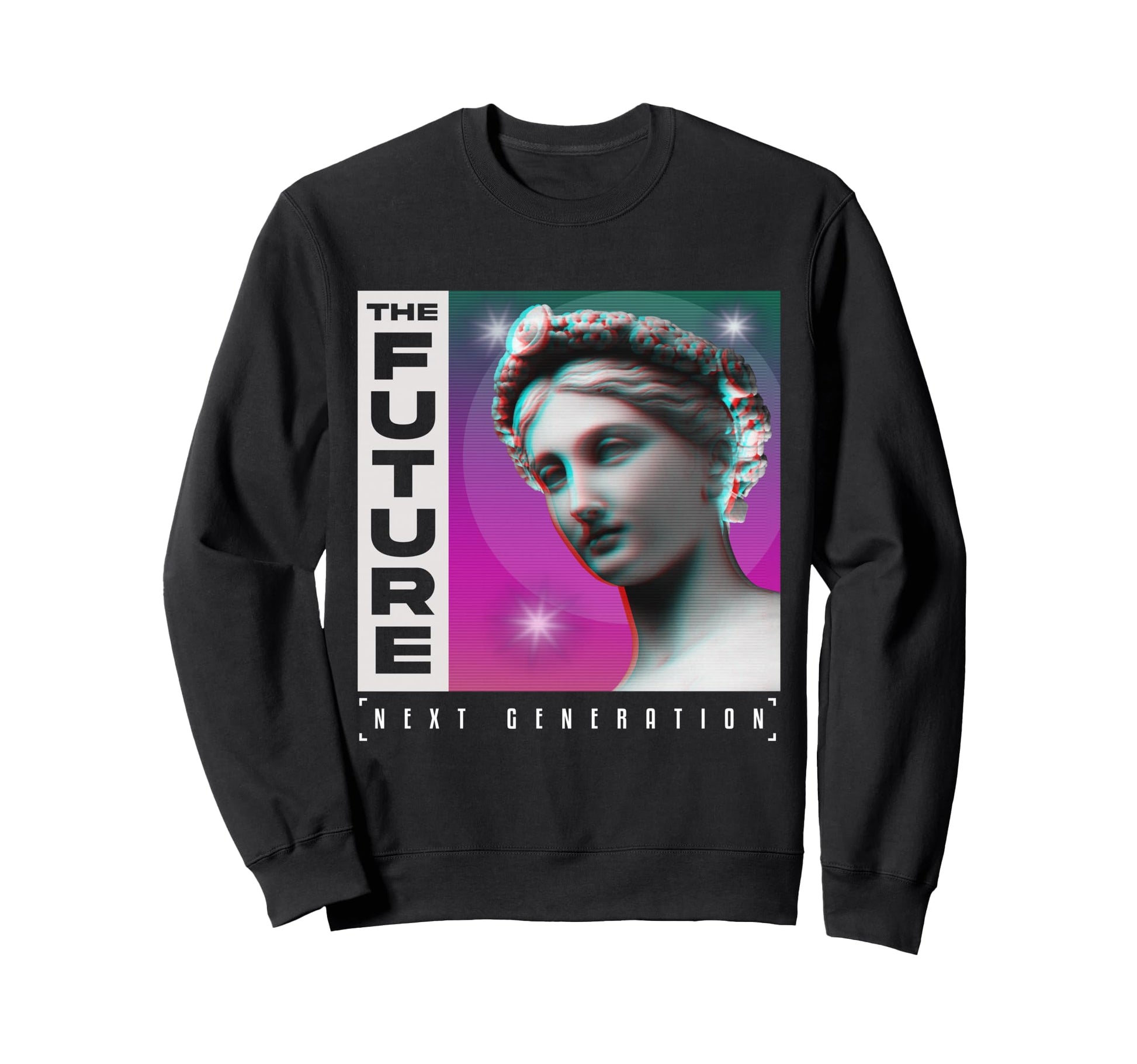 Greek Statue Aesthetic Edgy Sweatshirt - Trendy Graphic Men Women - T-Shirt, Sweatshirt, Hoodie