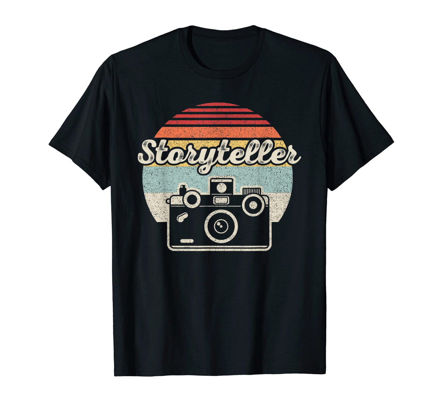 Storyteller Camera Photography T-Shirt - Unique Graphic Men Women - T-Shirt, Sweatshirt, Hoodie