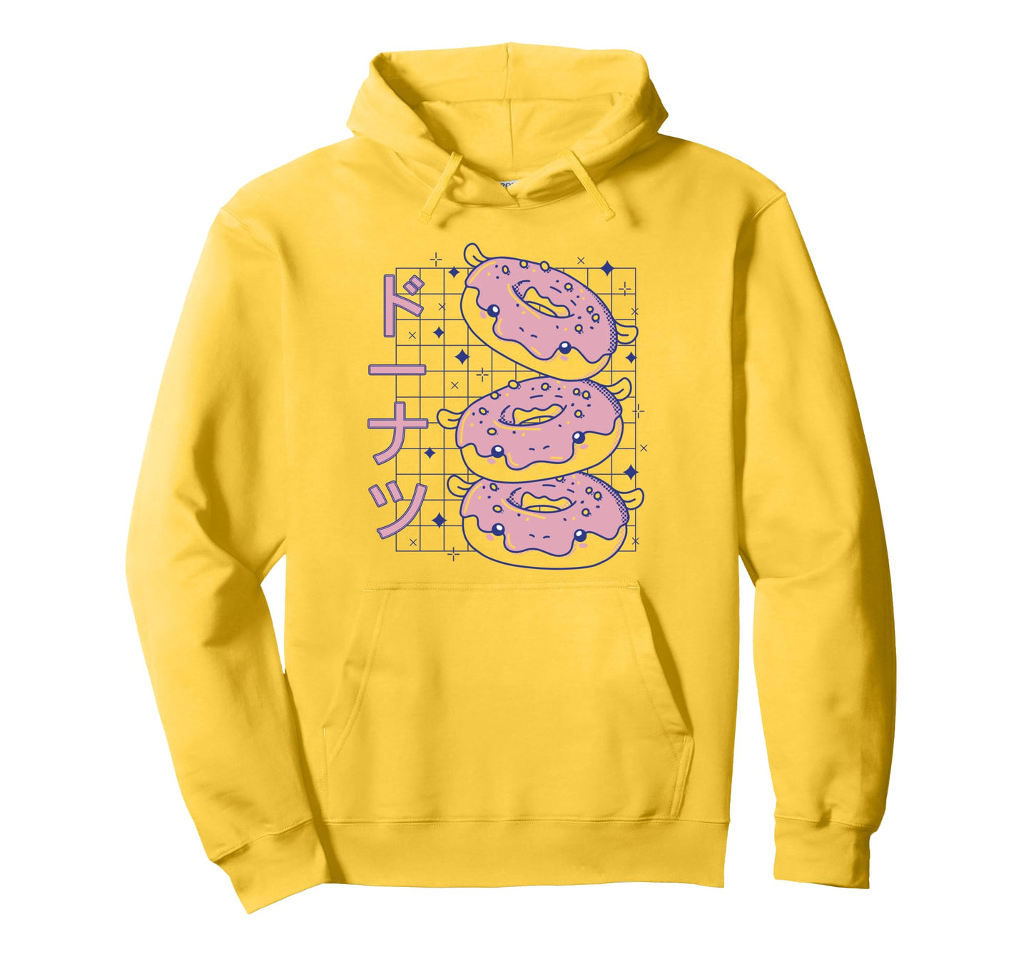 Kawaii Japanese Donut Pastel Vaporwave Hoodie - Unique Graphic Unisex - T-Shirt, Sweatshirt, Hoodie