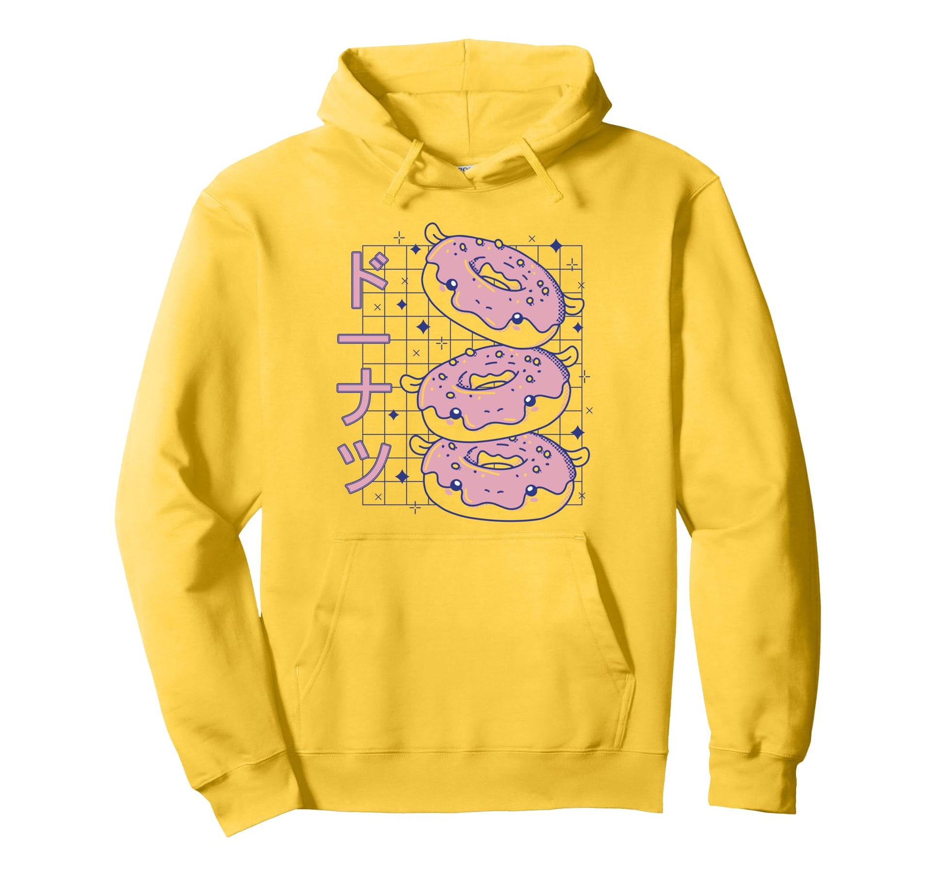 Kawaii Japanese Donut Pastel Vaporwave Hoodie - Unique Graphic Unisex - T-Shirt, Sweatshirt, Hoodie
