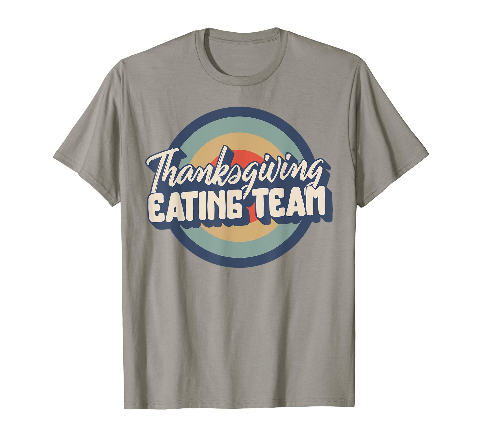 Thanksgiving Eating Team Rainbow T-Shirt - Trendy Graphic for Adults - T-Shirt, Sweatshirt, Hoodie