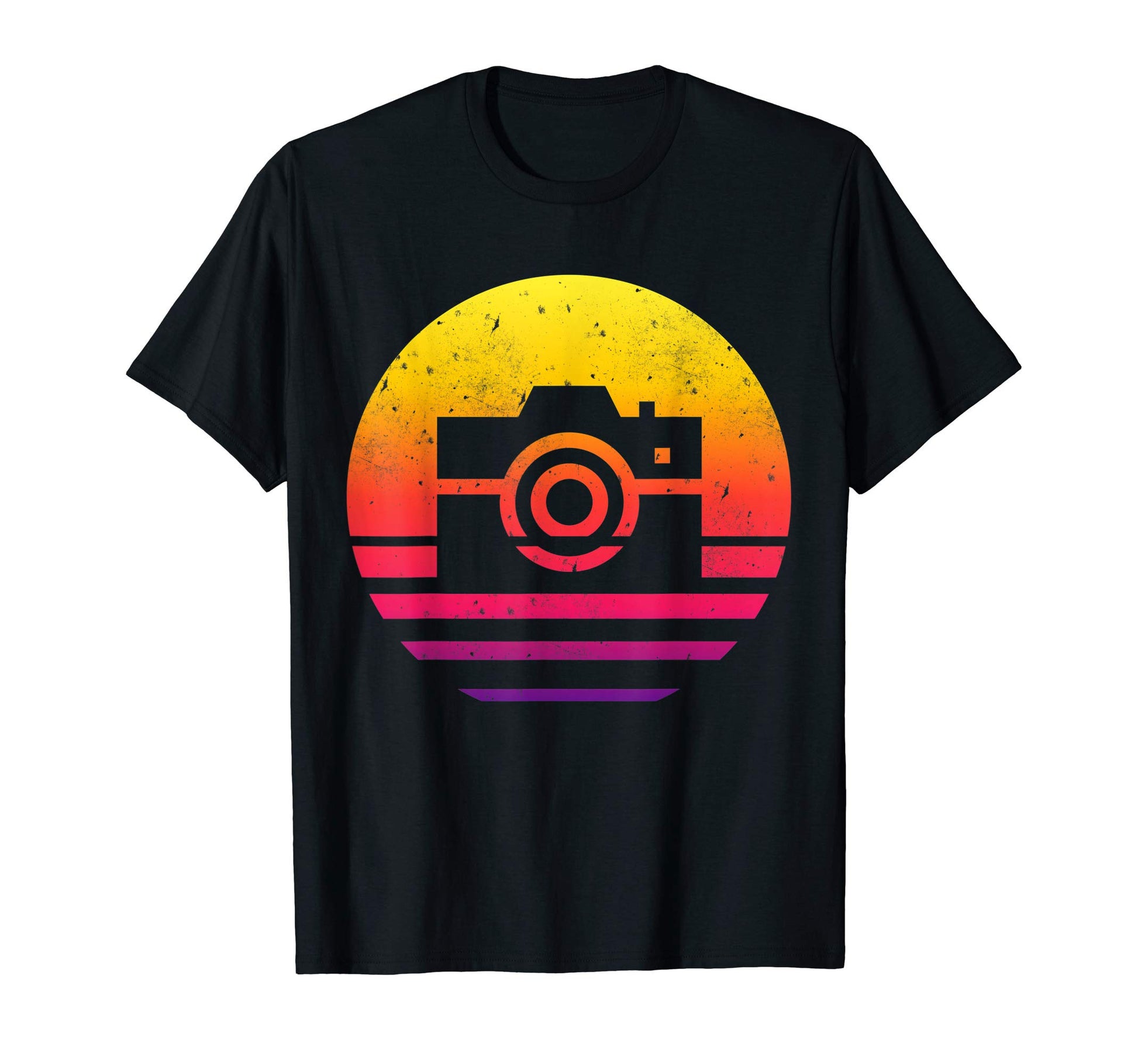 Camera Photographer Sunset Love T-Shirt - Novelty Apparel Men Women - T-Shirt, Sweatshirt, Hoodie
