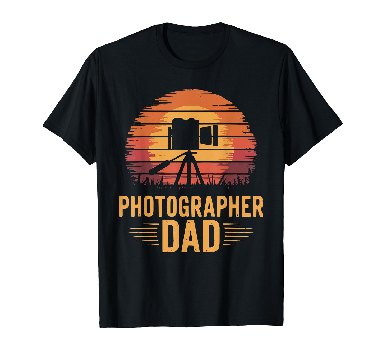Photographer Dad Camera T-Shirt - Casual Everyday Wear Unisex - T-Shirt, Sweatshirt, Hoodie