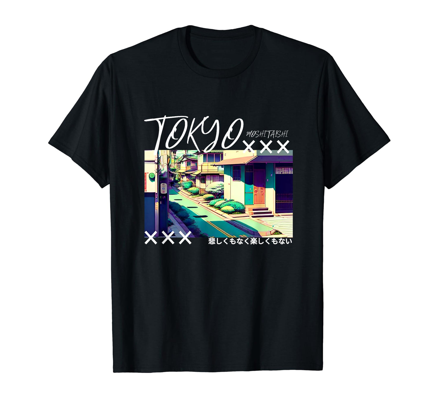 Lofi Tokyo Japanese Streetwear T-Shirt - Streetwear Style for Adults - T-Shirt, Sweatshirt, Hoodie