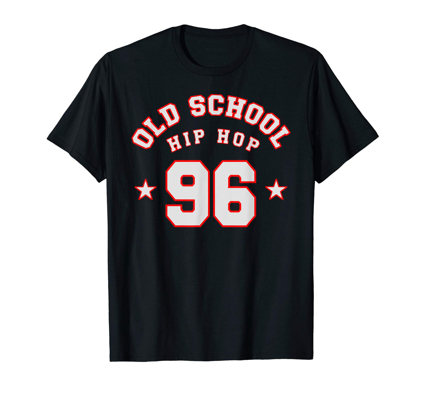 Old School Hip Hop 96 80S 90S Sports Jersey T-Shirt - Unique Graphic Unisex - T-Shirt, Sweatshirt, Hoodie