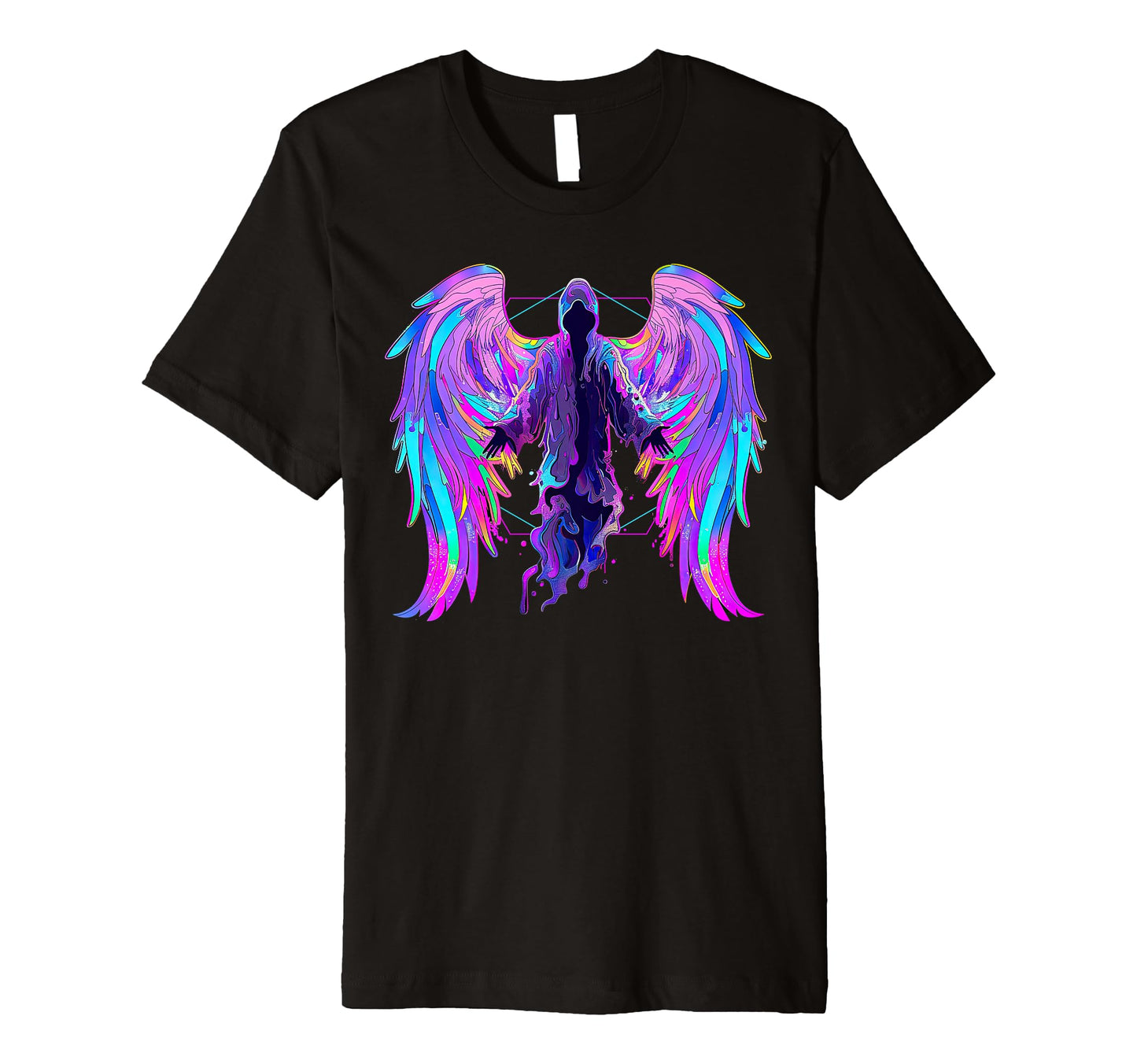 Pastel Goth Archangel Vaporwave T-Shirt - Casual Everyday Wear for Adults - T-Shirt, Sweatshirt, Hoodie