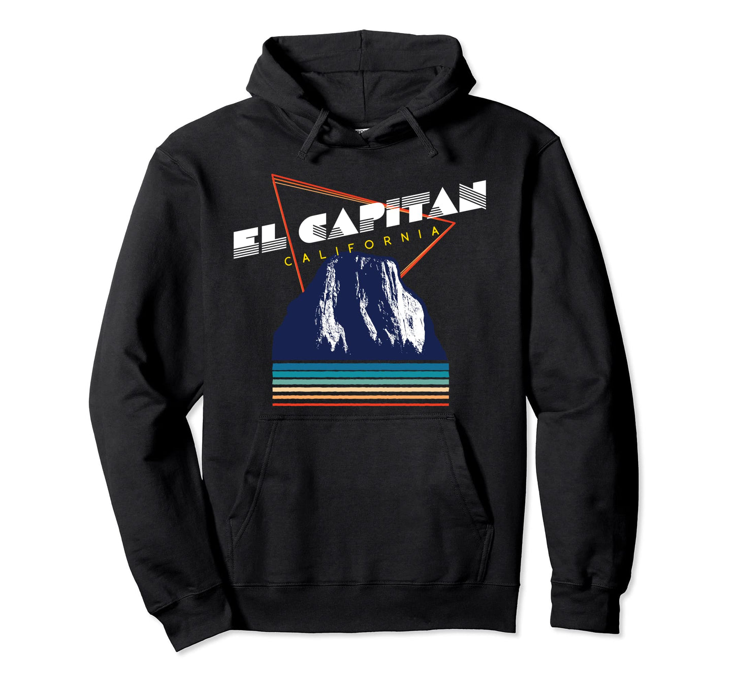 El Capitan California Usa 1980S Hoodie - Custom Art Print for Adults - T-Shirt, Sweatshirt, Hoodie