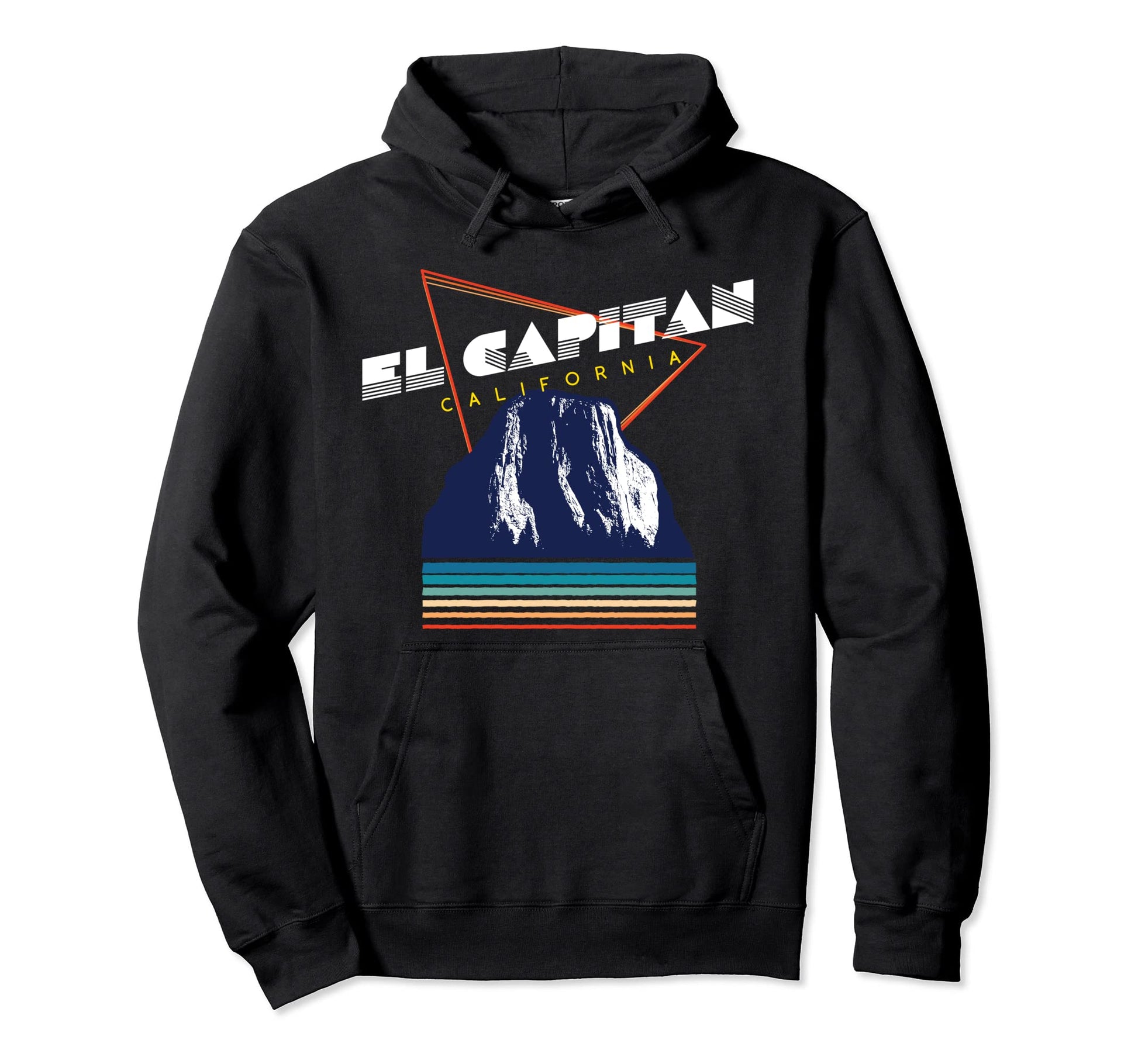 El Capitan California Usa 1980S Hoodie - Custom Art Print for Adults - T-Shirt, Sweatshirt, Hoodie