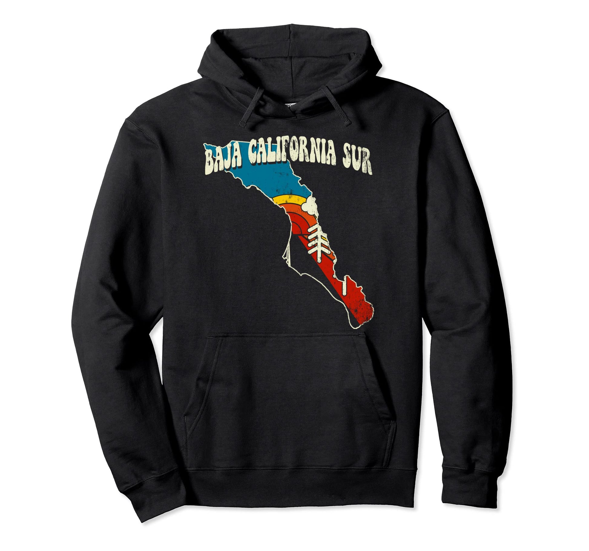 Baja California Sur Mexican State Hoodie - Aesthetic Graphic Men Women - T-Shirt, Sweatshirt, Hoodie
