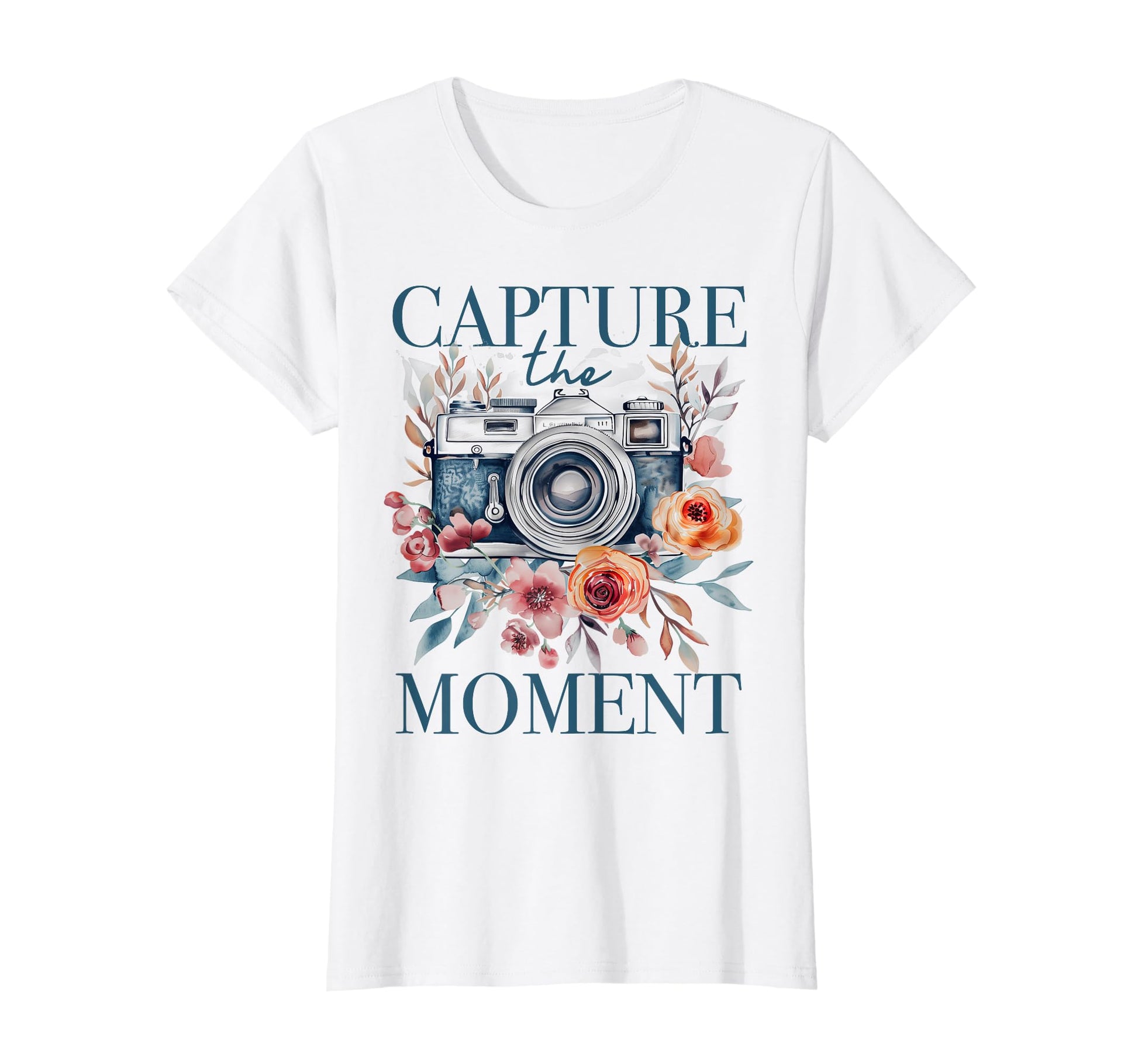 Photographer Capture Moment Camera T-Shirt - Aesthetic Graphic Unisex - T-Shirt, Sweatshirt, Hoodie