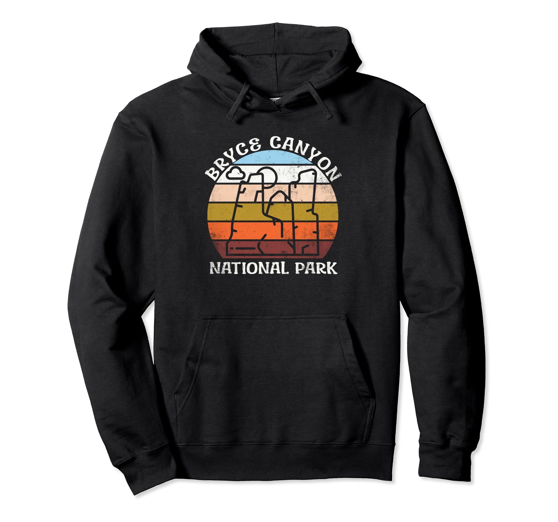Bryce Canyon National Park Utah Hiking Hoodie - Novelty Apparel Unisex - T-Shirt, Sweatshirt, Hoodie