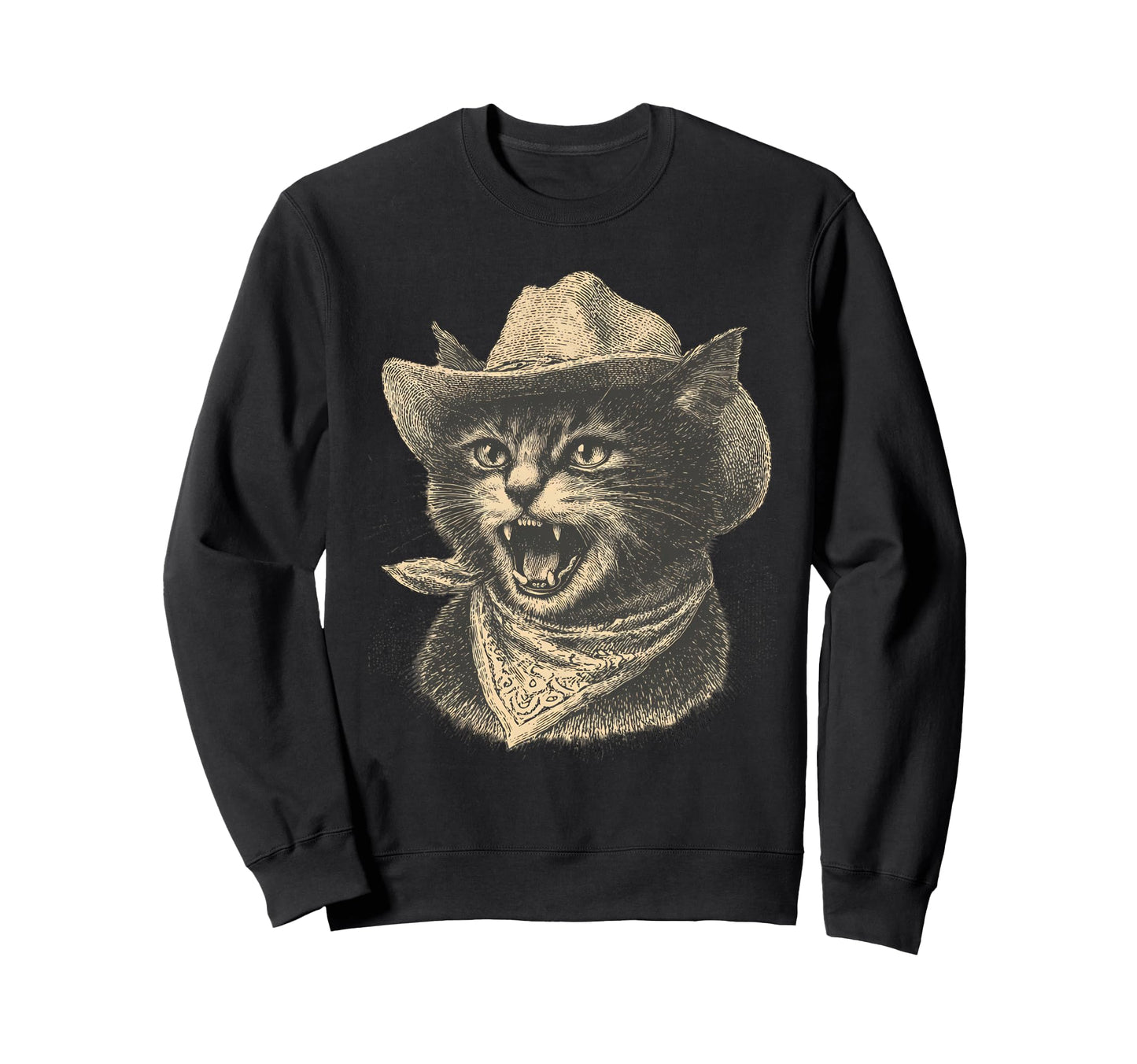 Country Western Cowgirl Funny Sweatshirt - Streetwear Style for Adults - T-Shirt, Sweatshirt, Hoodie
