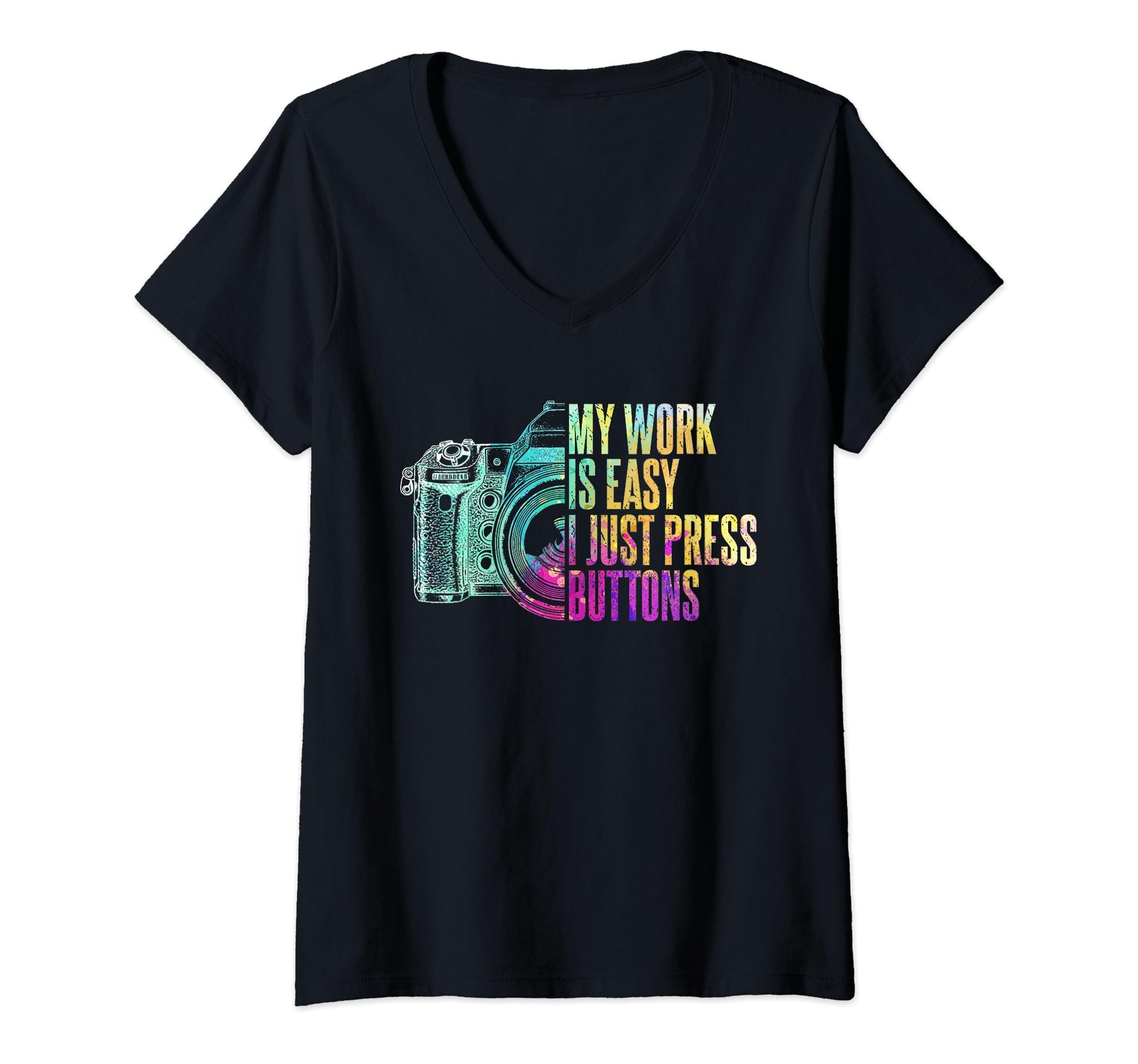 Funny Photographer Camera Sweatshirt - Minimalist Print Unisex - T-Shirt, Sweatshirt, Hoodie