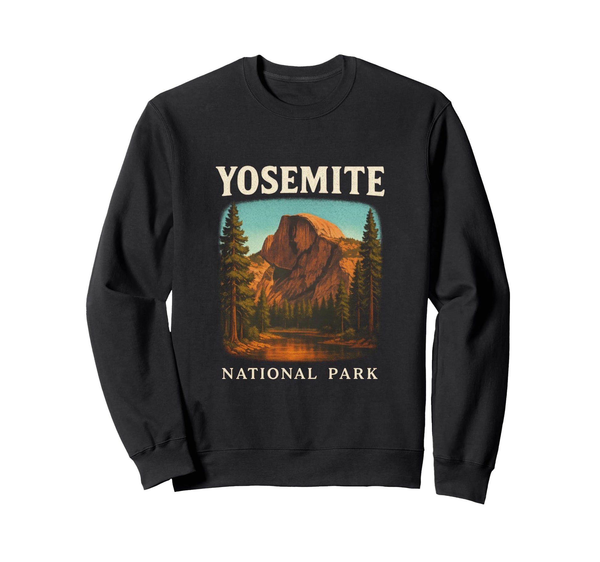Yosemite National Park Sweatshirt - Aesthetic Graphic Unisex - T-Shirt, Sweatshirt, Hoodie