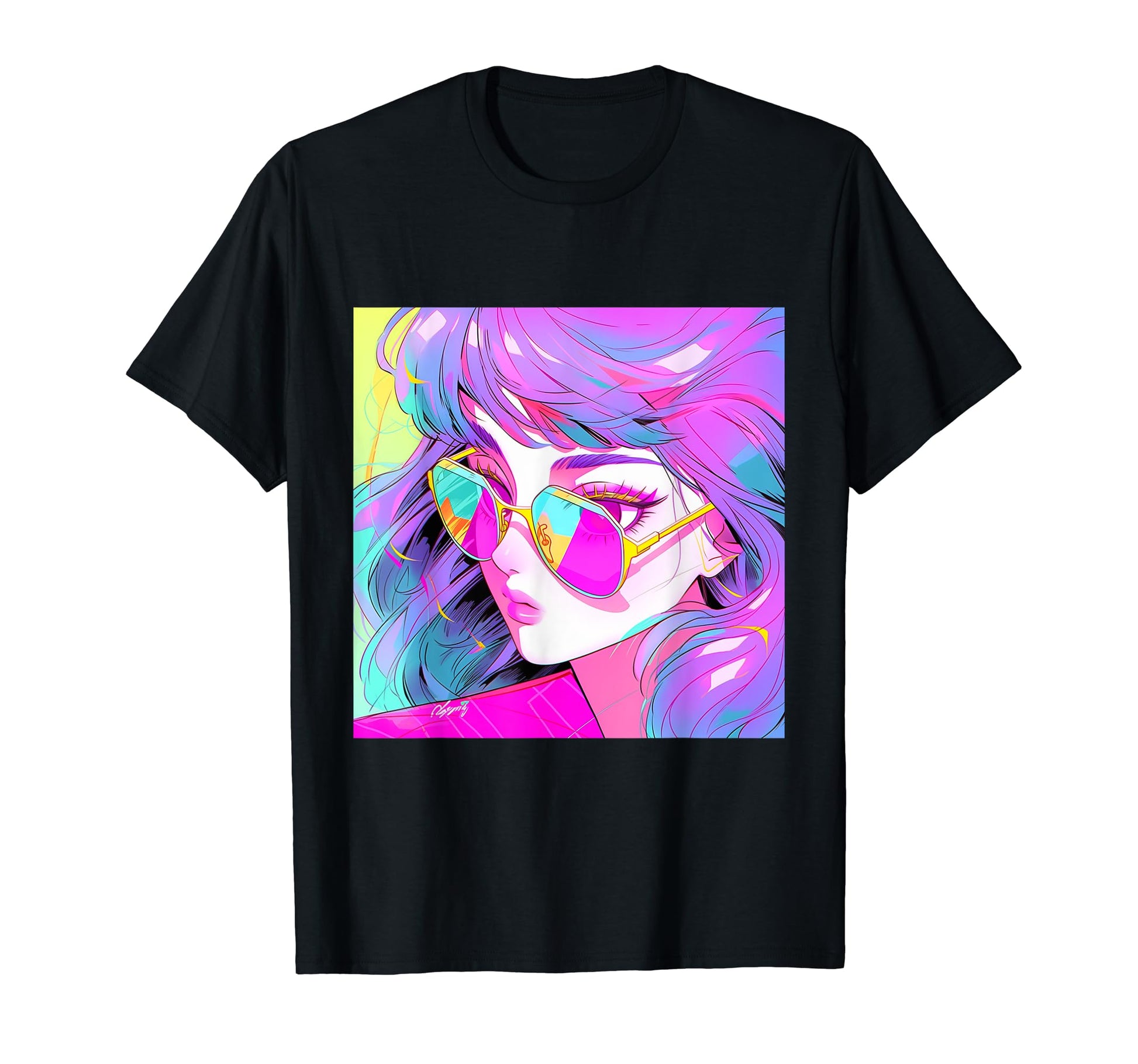 Vaporwave Aesthetic Anime Indie T-Shirt - Novelty Apparel for Adults - T-Shirt, Sweatshirt, Hoodie