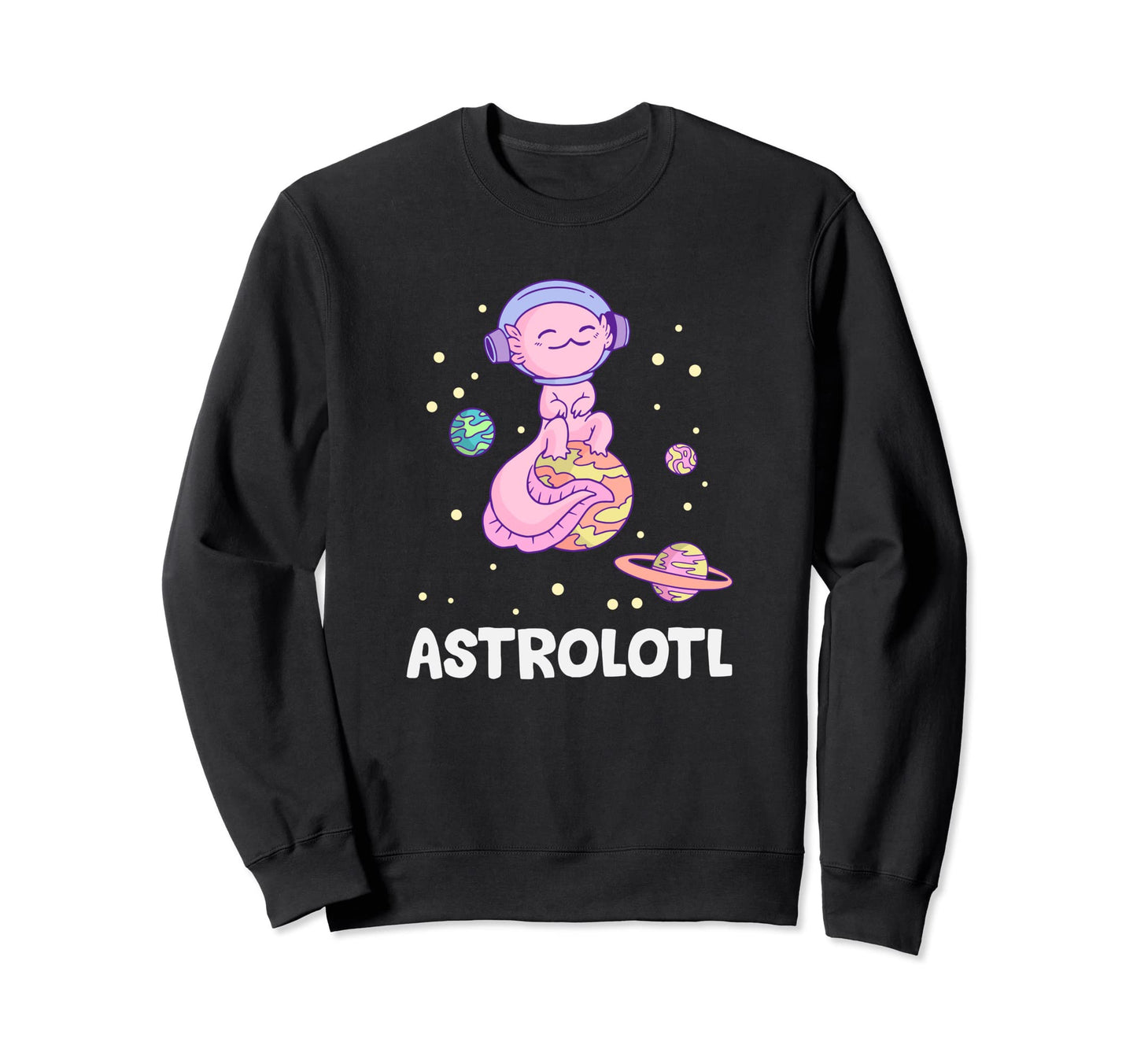Astrolotl Funny Kawaii Pastel Goth Sweatshirt - Novelty Apparel Men Women - T-Shirt, Sweatshirt, Hoodie
