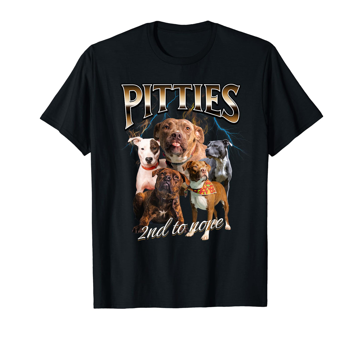 Pit Bull Lovers 90S Grunge Pittie T-Shirt - Minimalist Print Unisex - T-Shirt, Sweatshirt, Hoodie