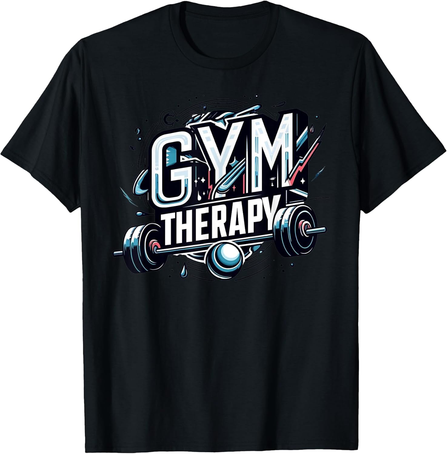 Gym Therapy - Adult & Kids T-Shirts, Sweatshirts & Hoodies apparel design preview 1