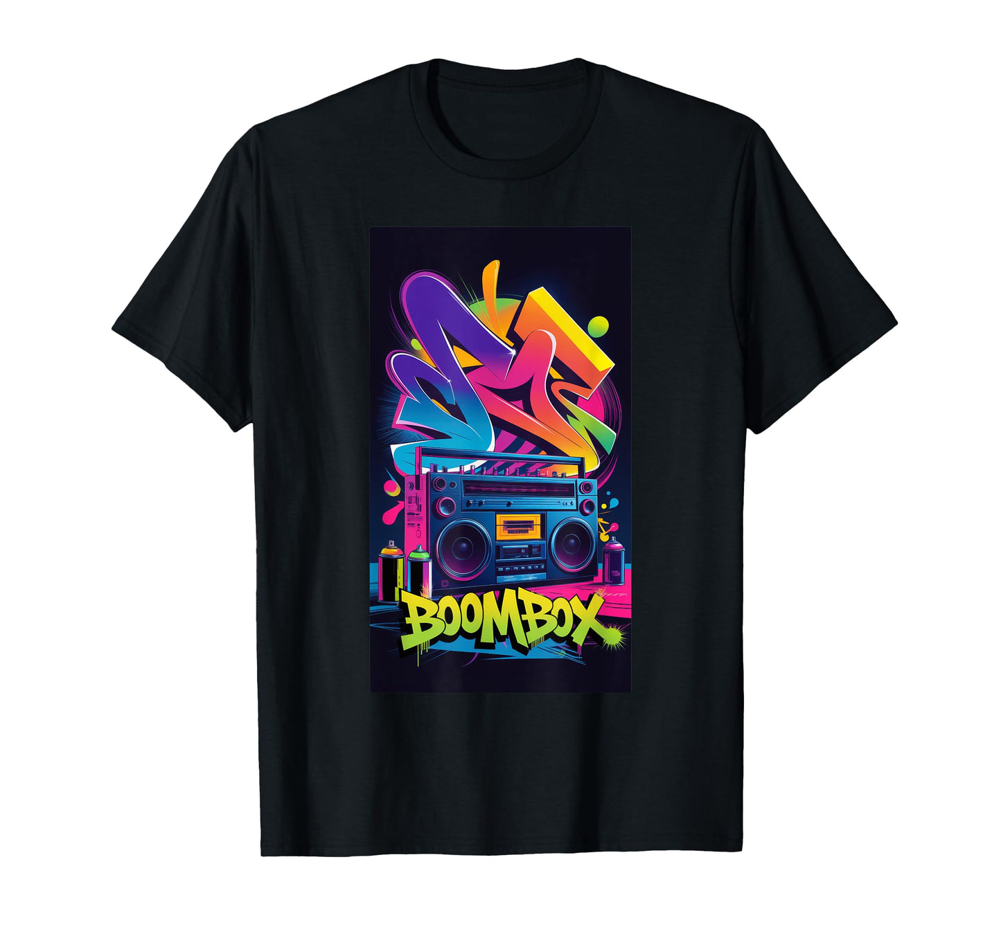 Graffiti Street Colorful Art Urban T-Shirt - Fun Novelty Design Men Women - T-Shirt, Sweatshirt, Hoodie