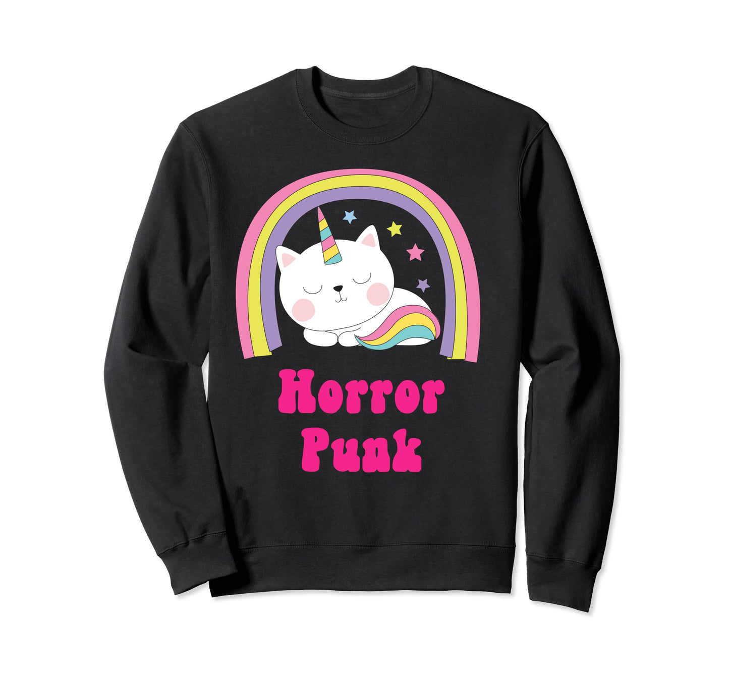Sarcastic Rainbow Music Funny Sweatshirt - Minimalist Print Men Women - T-Shirt, Sweatshirt, Hoodie