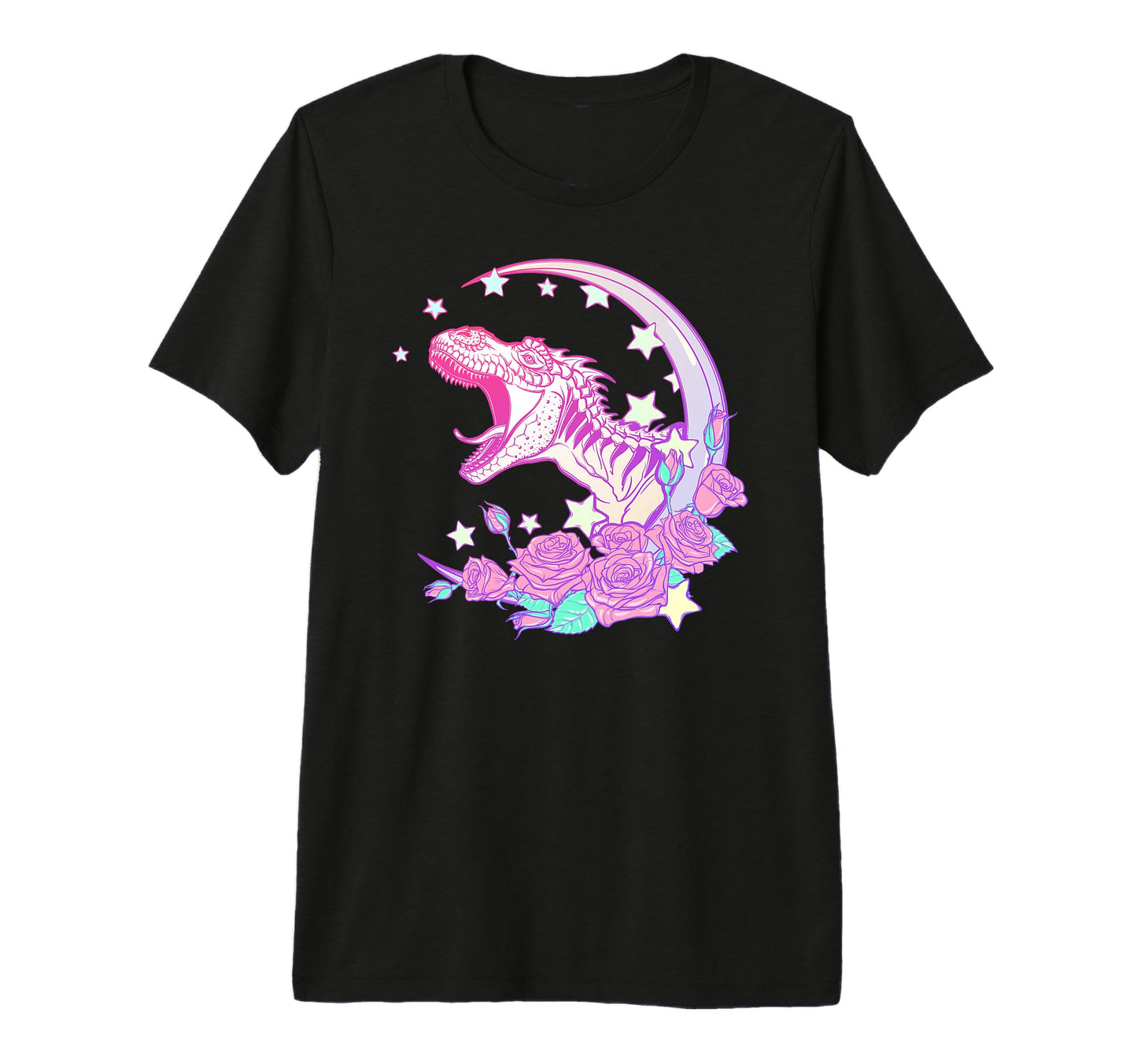 Pastel Goth Trex Vaporwave Aesthetic T-Shirt - Unique Graphic for Adults - T-Shirt, Sweatshirt, Hoodie