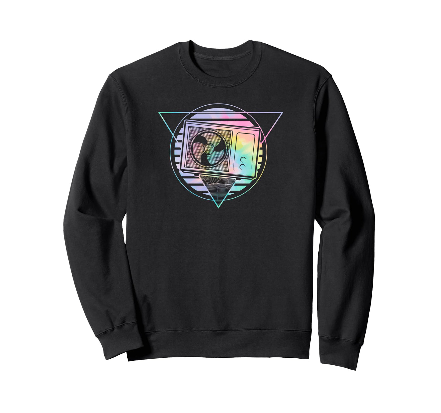 Futuristic Ac Mechanic Sweatshirt - Fun Novelty Design for Adults - T-Shirt, Sweatshirt, Hoodie