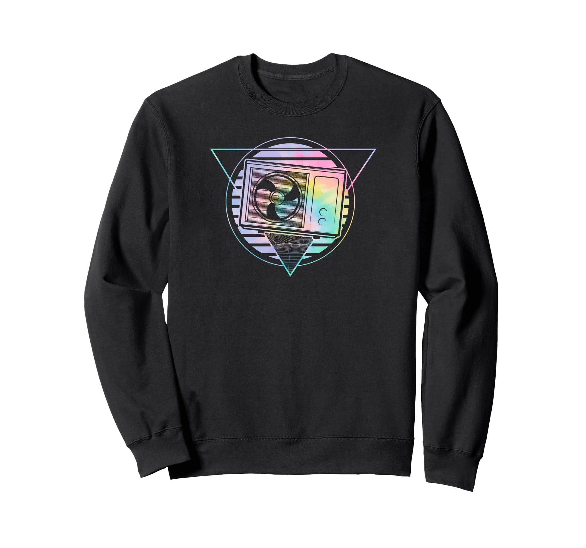 Futuristic Ac Mechanic Sweatshirt - Fun Novelty Design for Adults - T-Shirt, Sweatshirt, Hoodie