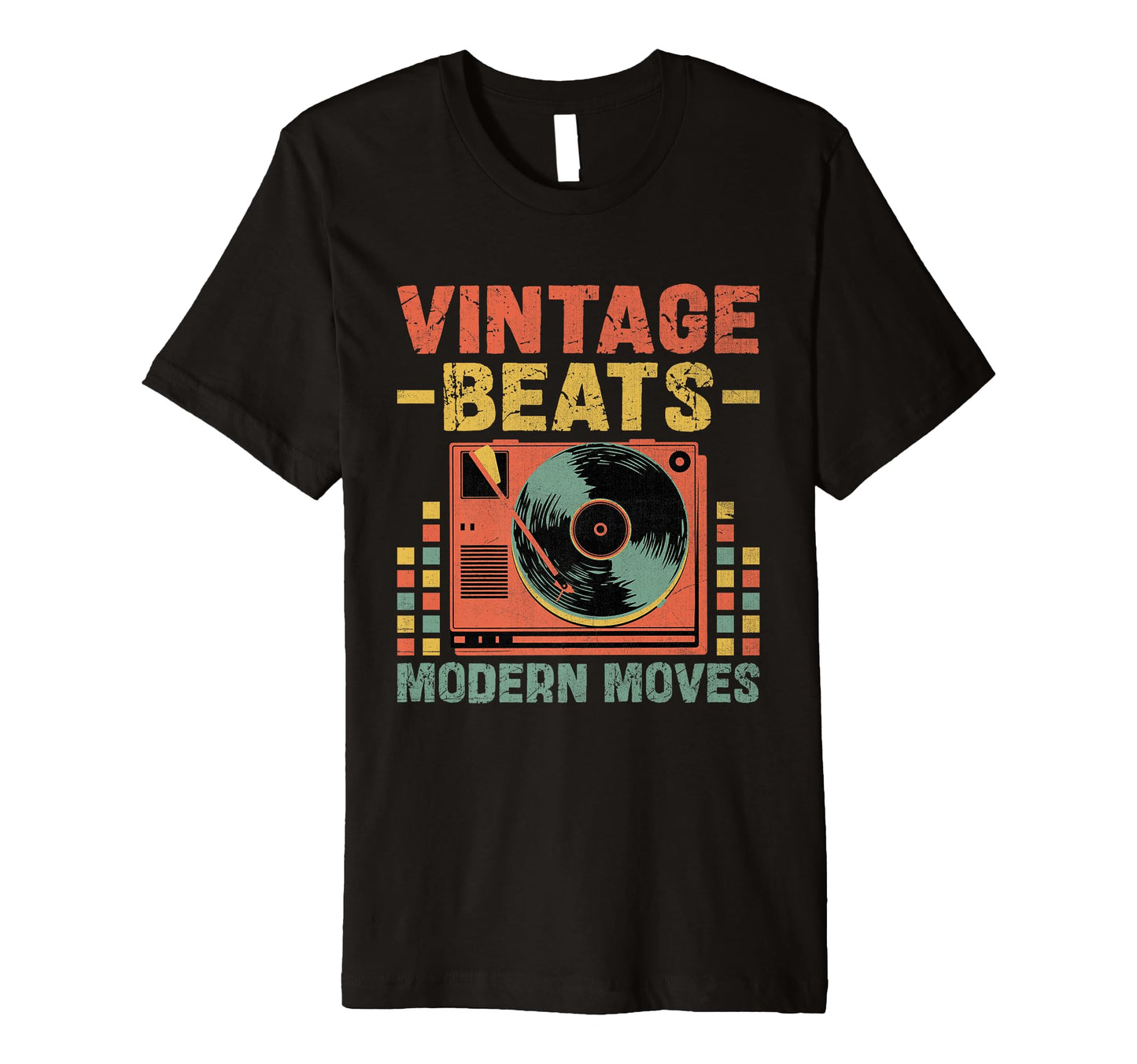 Funny Old School Dj Equipment Table T-Shirt - Fun Novelty Design Unisex - T-Shirt, Sweatshirt, Hoodie