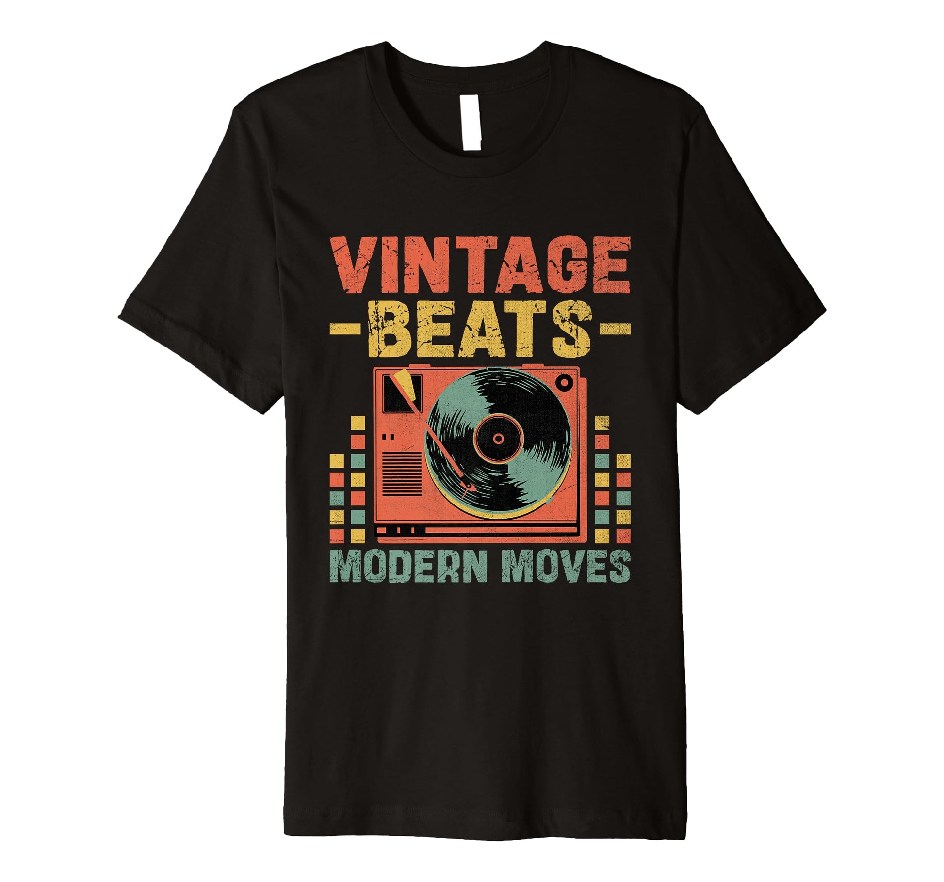 Funny Old School Dj Equipment Table T-Shirt - Fun Novelty Design Unisex - T-Shirt, Sweatshirt, Hoodie