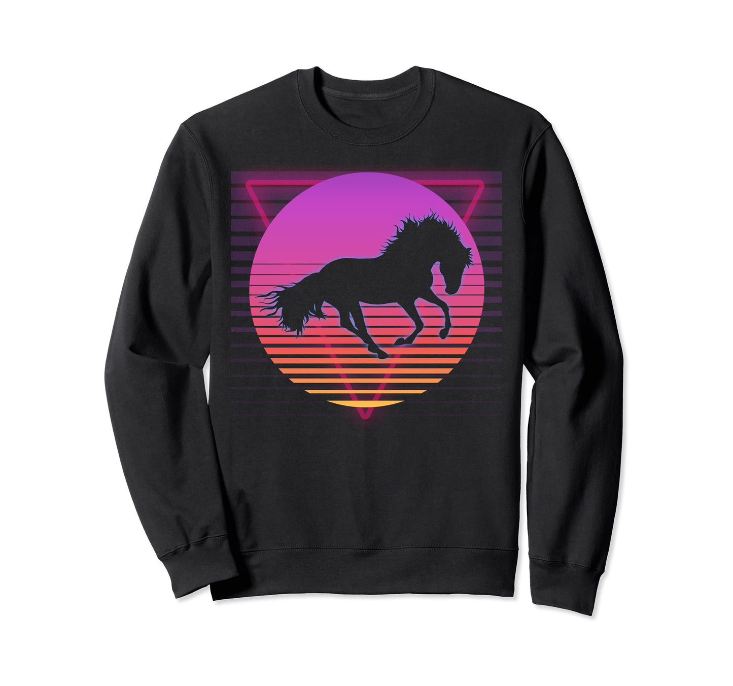 Horse Riding Love Equestrian Sweatshirt - Aesthetic Graphic Men Women - T-Shirt, Sweatshirt, Hoodie