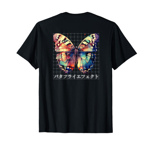 Backprint Aesthetic Japanese T-Shirt - Streetwear Style for Adults - T-Shirt, Sweatshirt, Hoodie