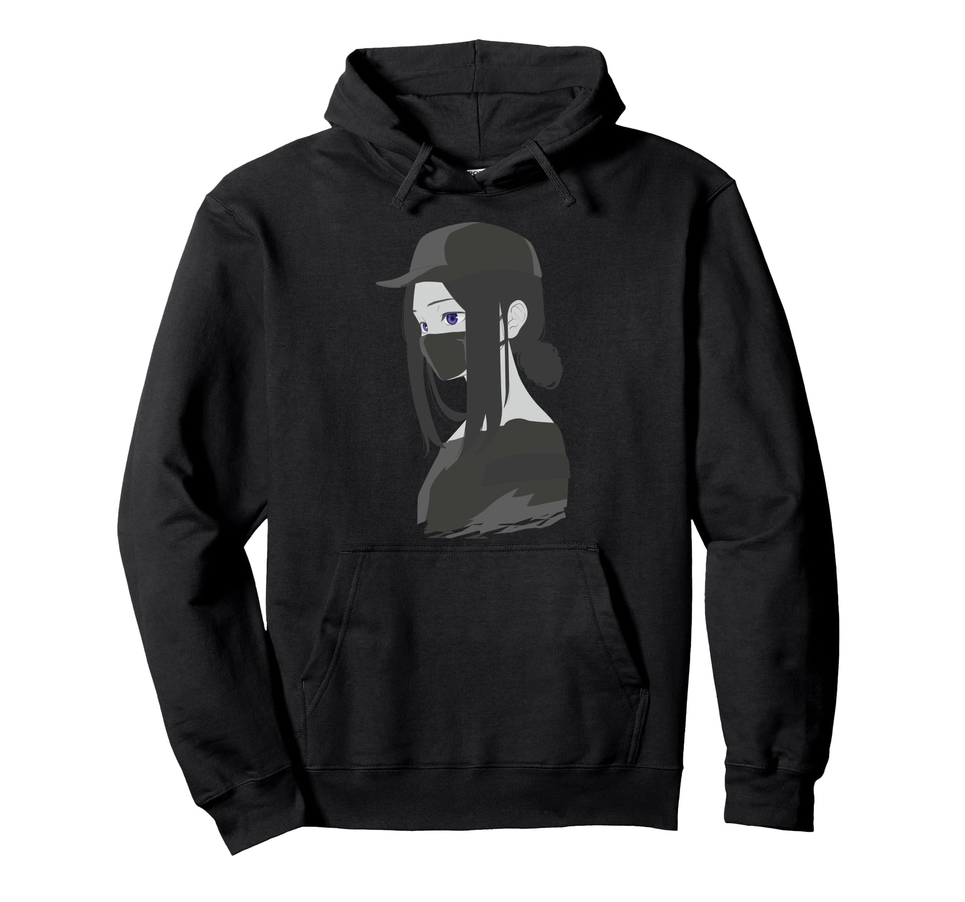 Anti Social Japanese Aesthetic Hoodie - Unique Graphic for Adults - T-Shirt, Sweatshirt, Hoodie