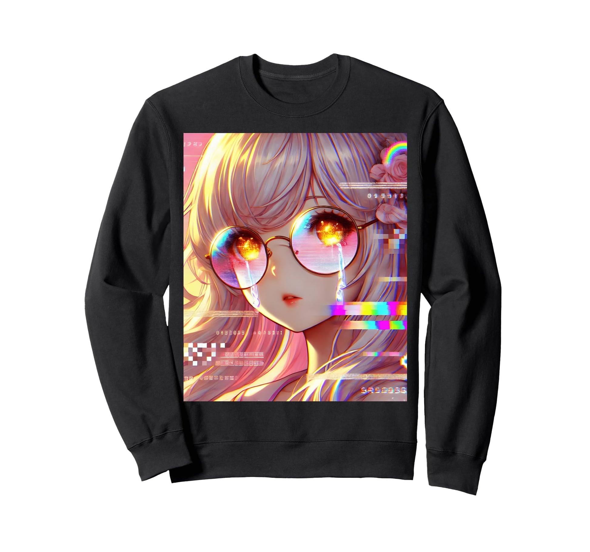 Anime Vaporwave Egirl Aesthetic Sweatshirt - Novelty Apparel Unisex - T-Shirt, Sweatshirt, Hoodie