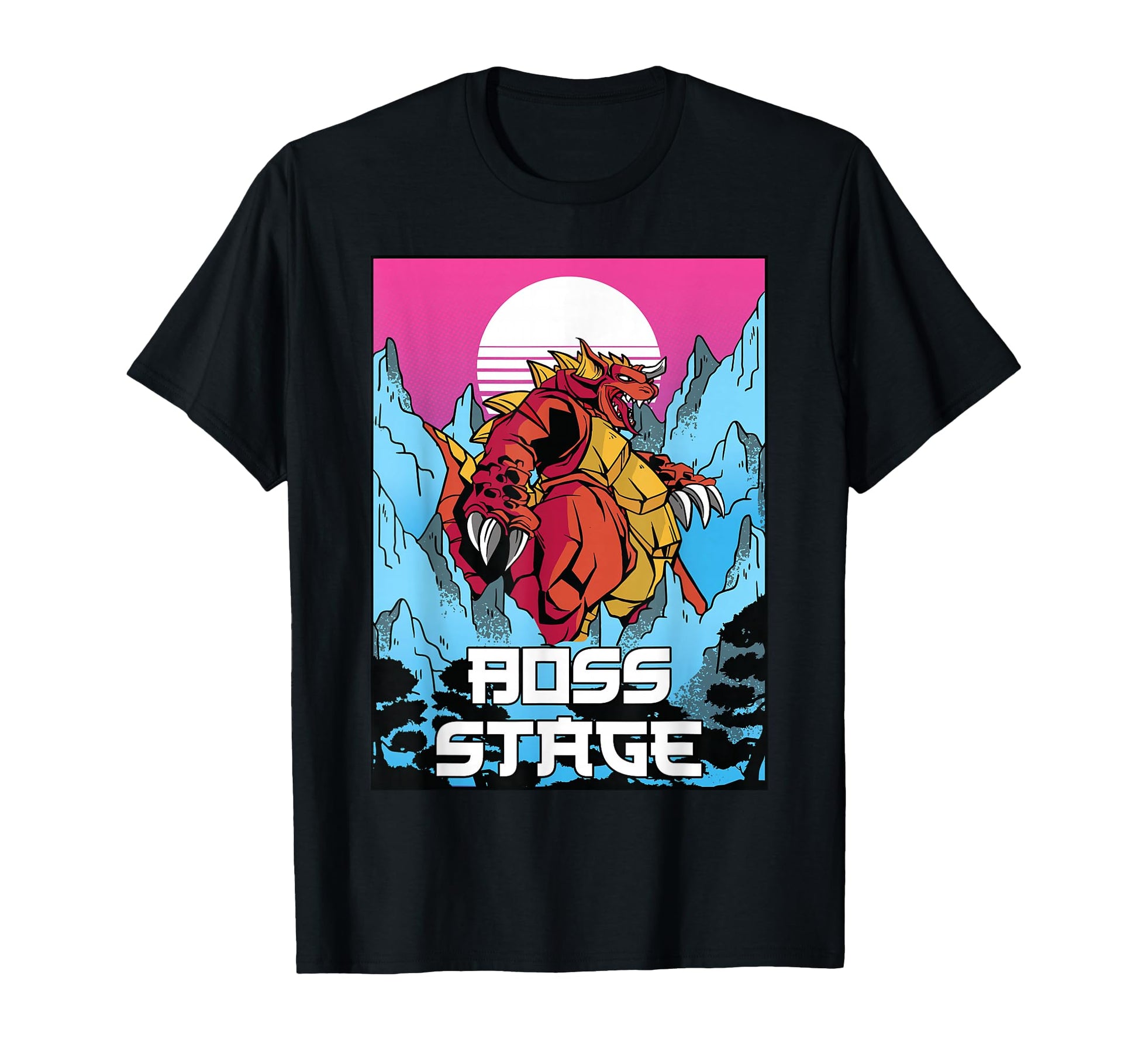 Japanese Aesthetic Boss Stage Otaku T-Shirt - Graphic Print Unisex - T-Shirt, Sweatshirt, Hoodie