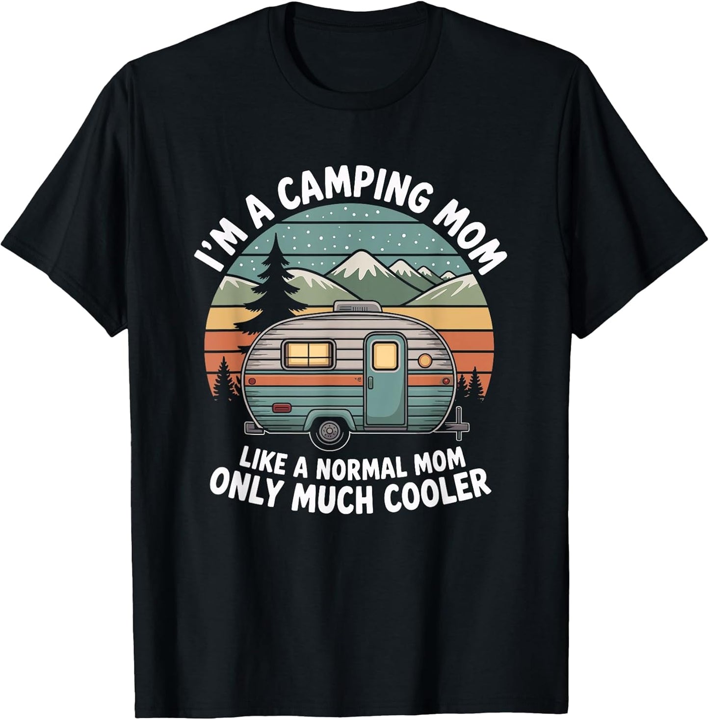 Camping Mom Gifts Outdoor Camp Accessories - Adult & Kids T-Shirts, Sweatshirts & Hoodies apparel design preview 1