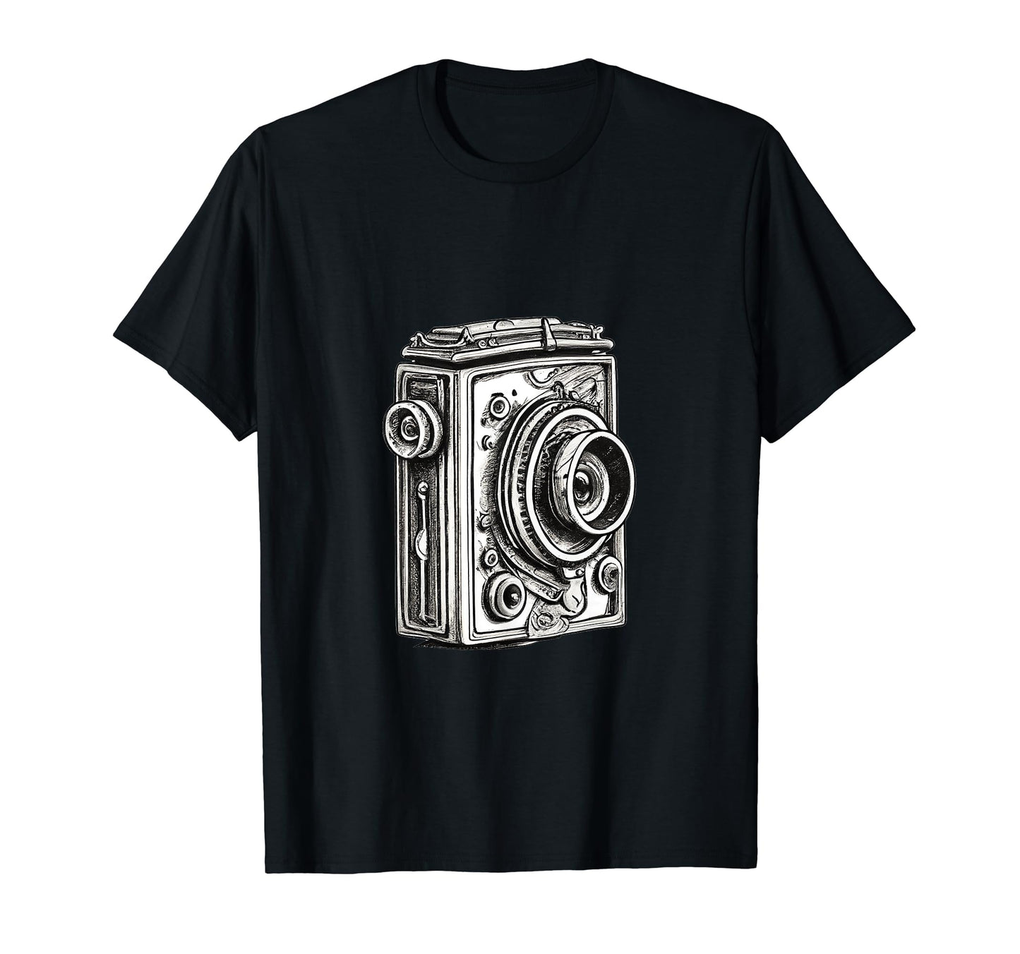 Camera T-Shirt - Custom Art Print for Adults - T-Shirt, Sweatshirt, Hoodie