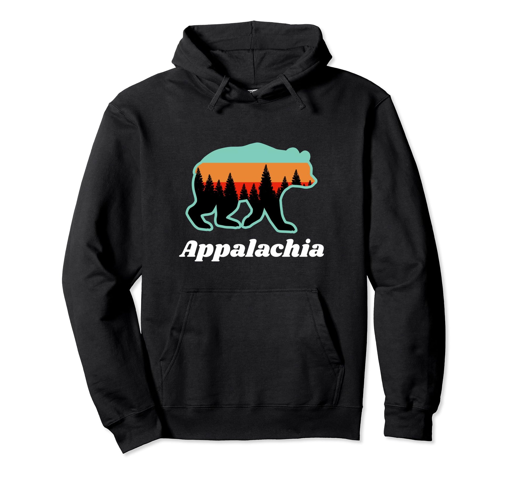 Appalachia Forest National Park Hoodie - Aesthetic Graphic for Adults - T-Shirt, Sweatshirt, Hoodie