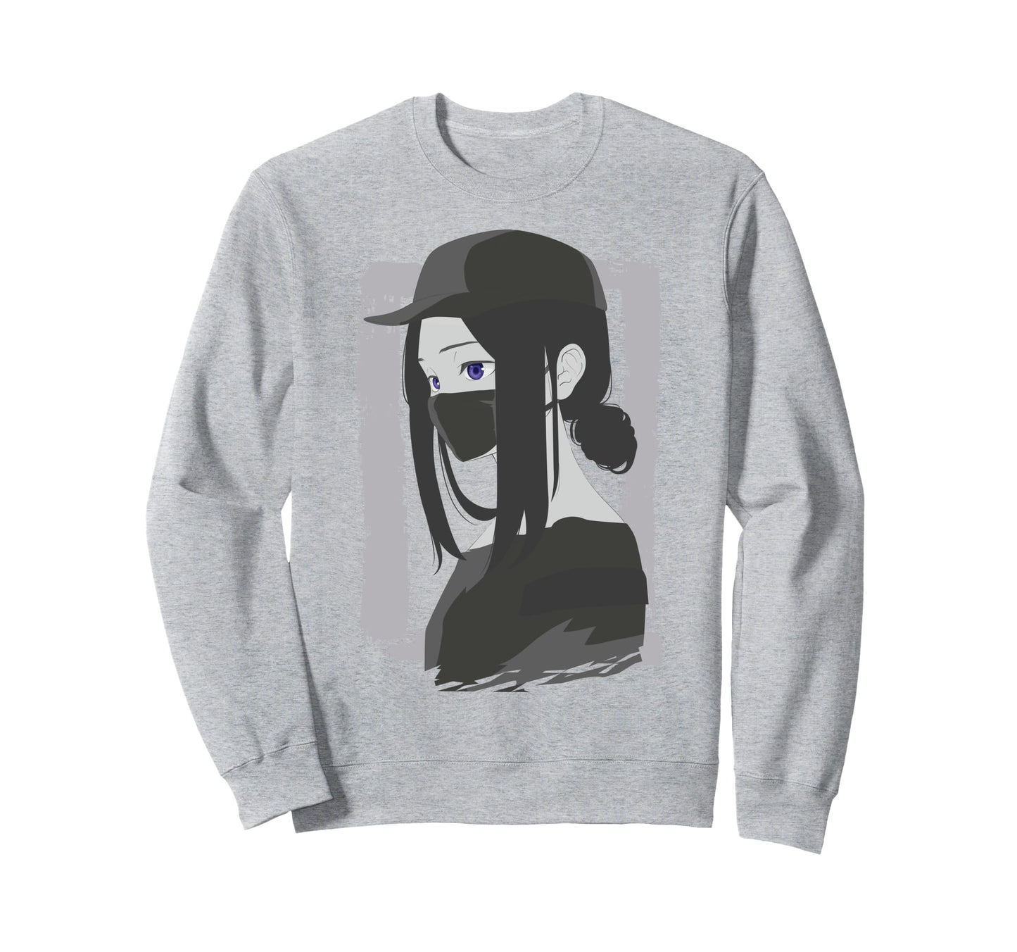 Anti Social Japanese Aesthetic Sweatshirt - Minimalist Print Unisex - T-Shirt, Sweatshirt, Hoodie