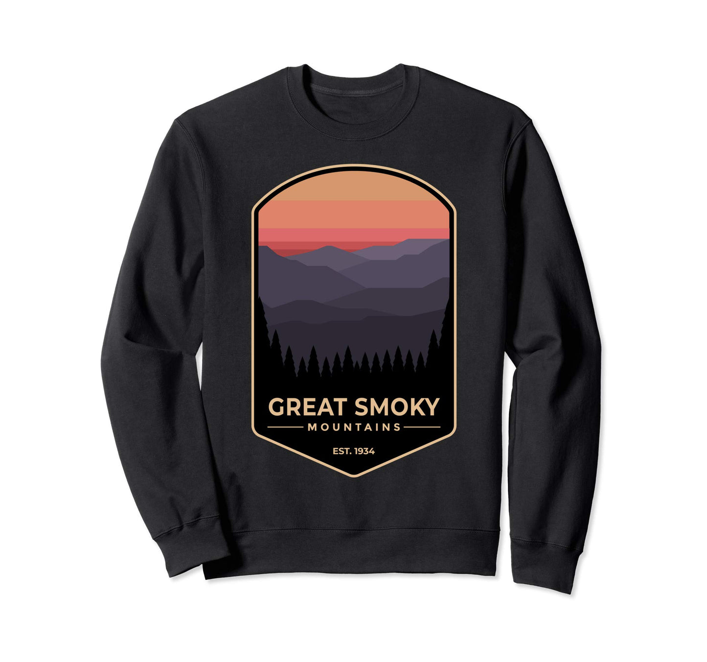 Great Smoky Mountains National Park Gift Sweatshirt - Trendy Graphic Unisex - T-Shirt, Sweatshirt, Hoodie