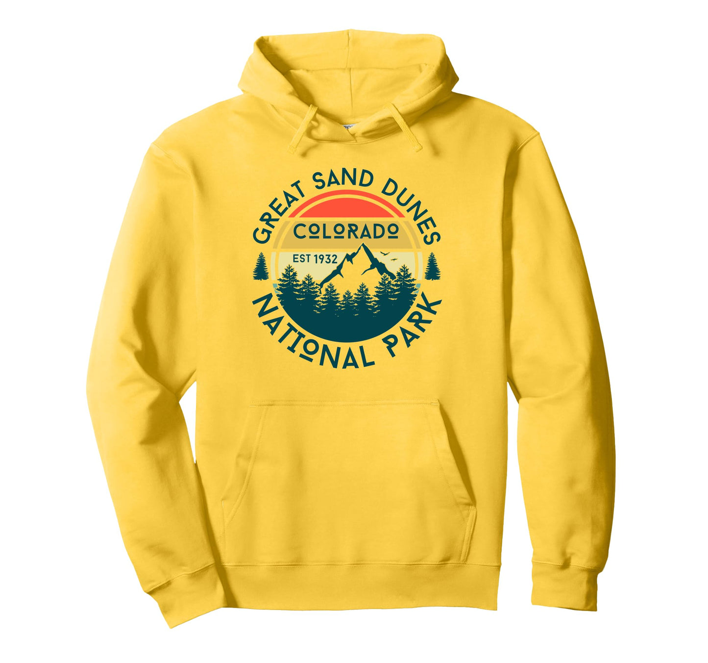 Great Sand Dunes National Park Hoodie - Custom Art Print for Adults - T-Shirt, Sweatshirt, Hoodie