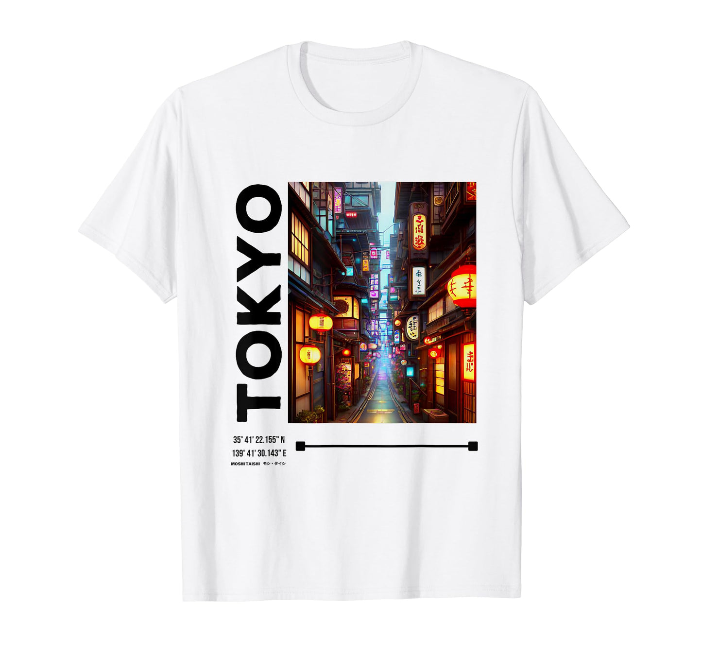 90S Lofi Tokyo Japanese Streetwear T-Shirt - Fun Novelty Design for Adults - T-Shirt, Sweatshirt, Hoodie