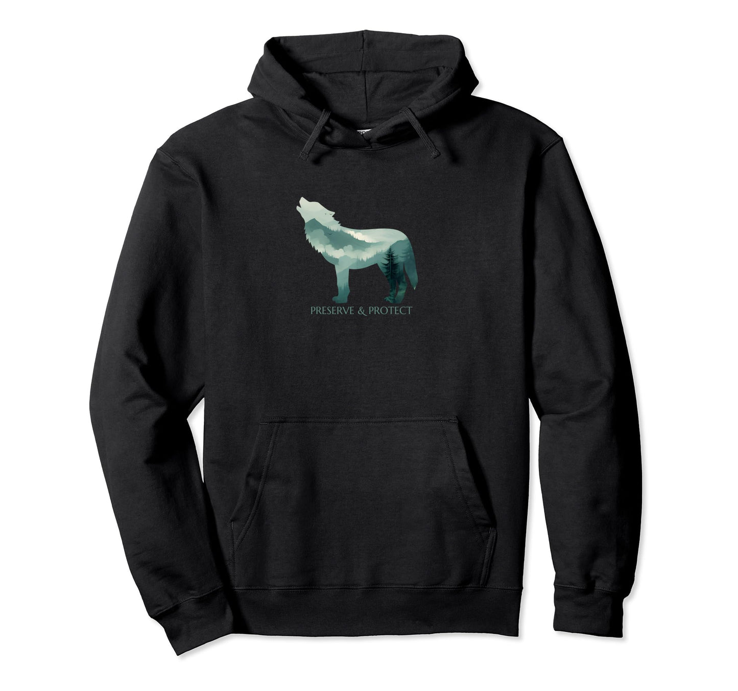 Preserve Protect National Park Wildlife Hoodie - Unique Graphic Men Women - T-Shirt, Sweatshirt, Hoodie