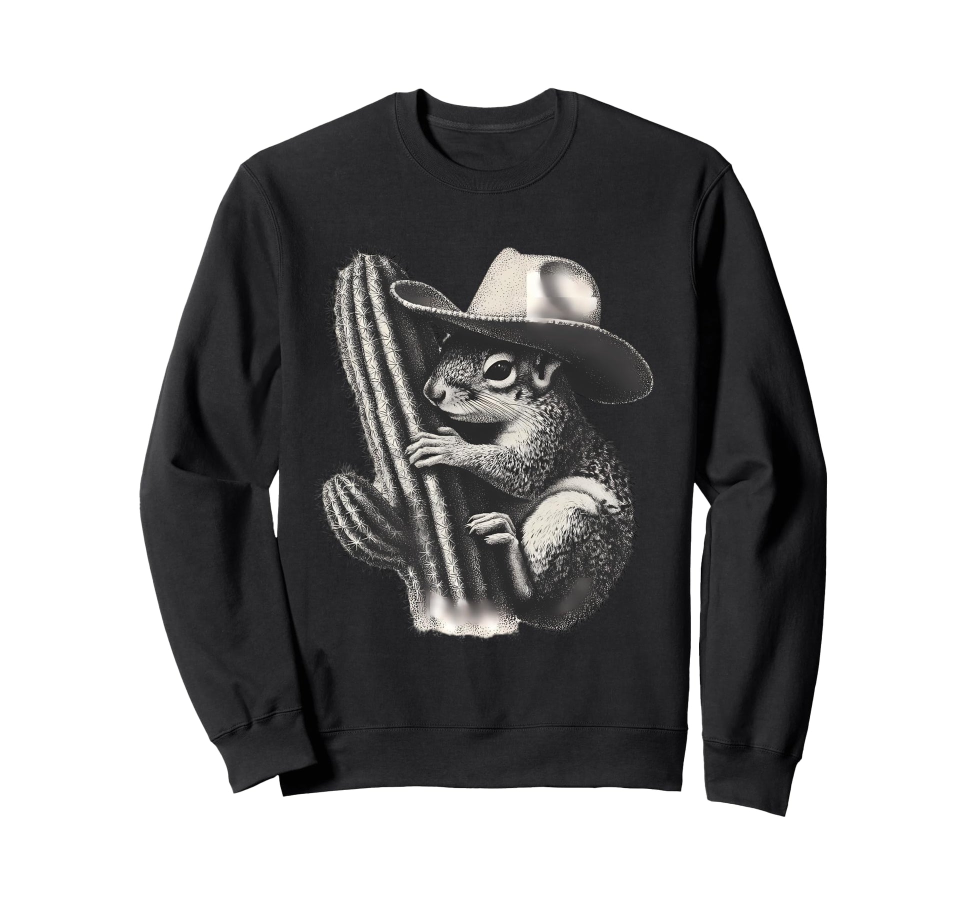 Squirrel Cowboy Rodeo Cowgirl Sweatshirt - Aesthetic Graphic Unisex - T-Shirt, Sweatshirt, Hoodie