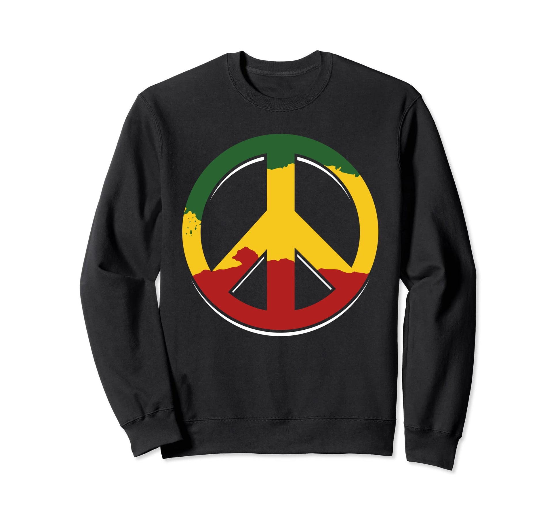 Peace Jamaica Love Rasta Reggae Sweatshirt - Streetwear Style Unisex - T-Shirt, Sweatshirt, Hoodie
