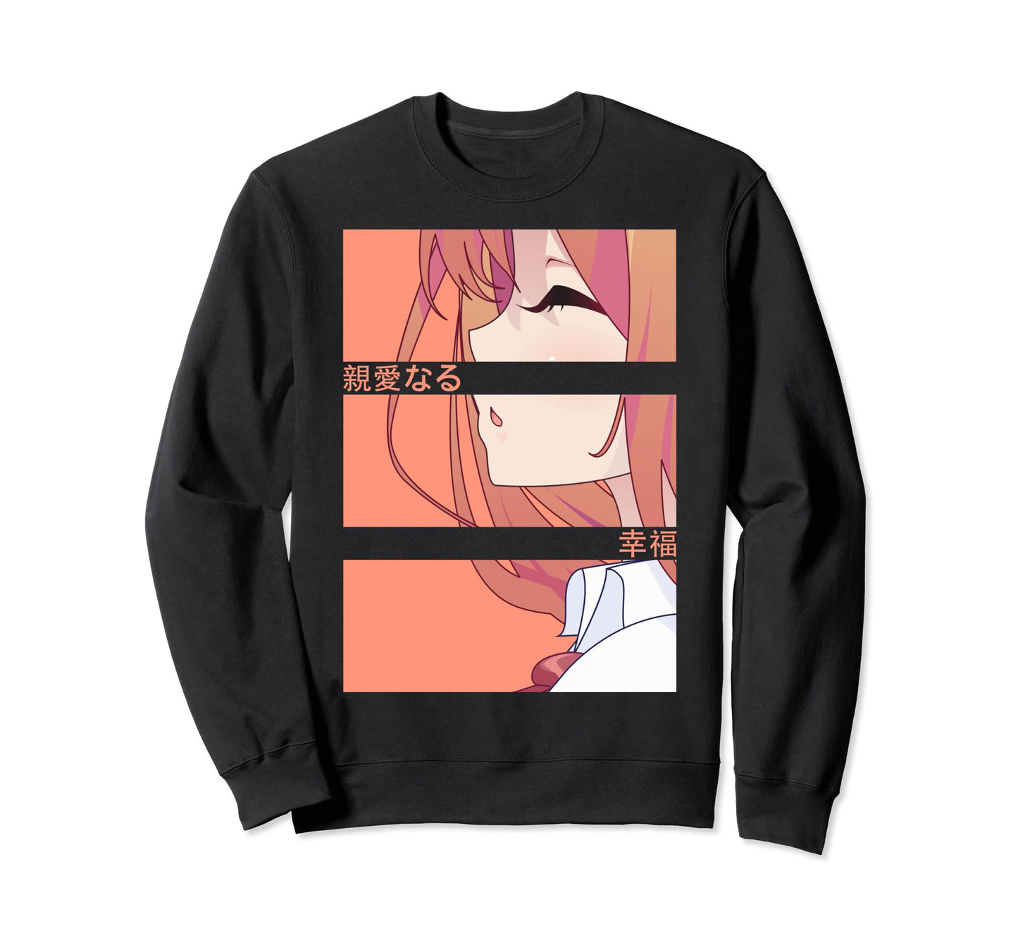 Anime Vaporwave Japan Culture Art Sweatshirt - Custom Art Print for Adults - T-Shirt, Sweatshirt, Hoodie