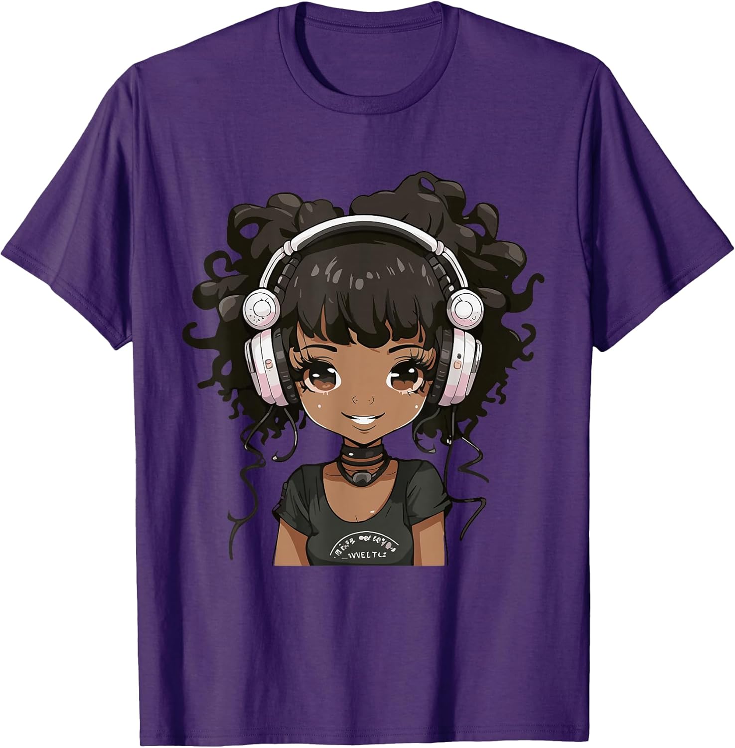 Anime Manga Music Gifts For Teen Girls Youth - Adult & Kids T-Shirts, Sweatshirts & Hoodies apparel design preview 1