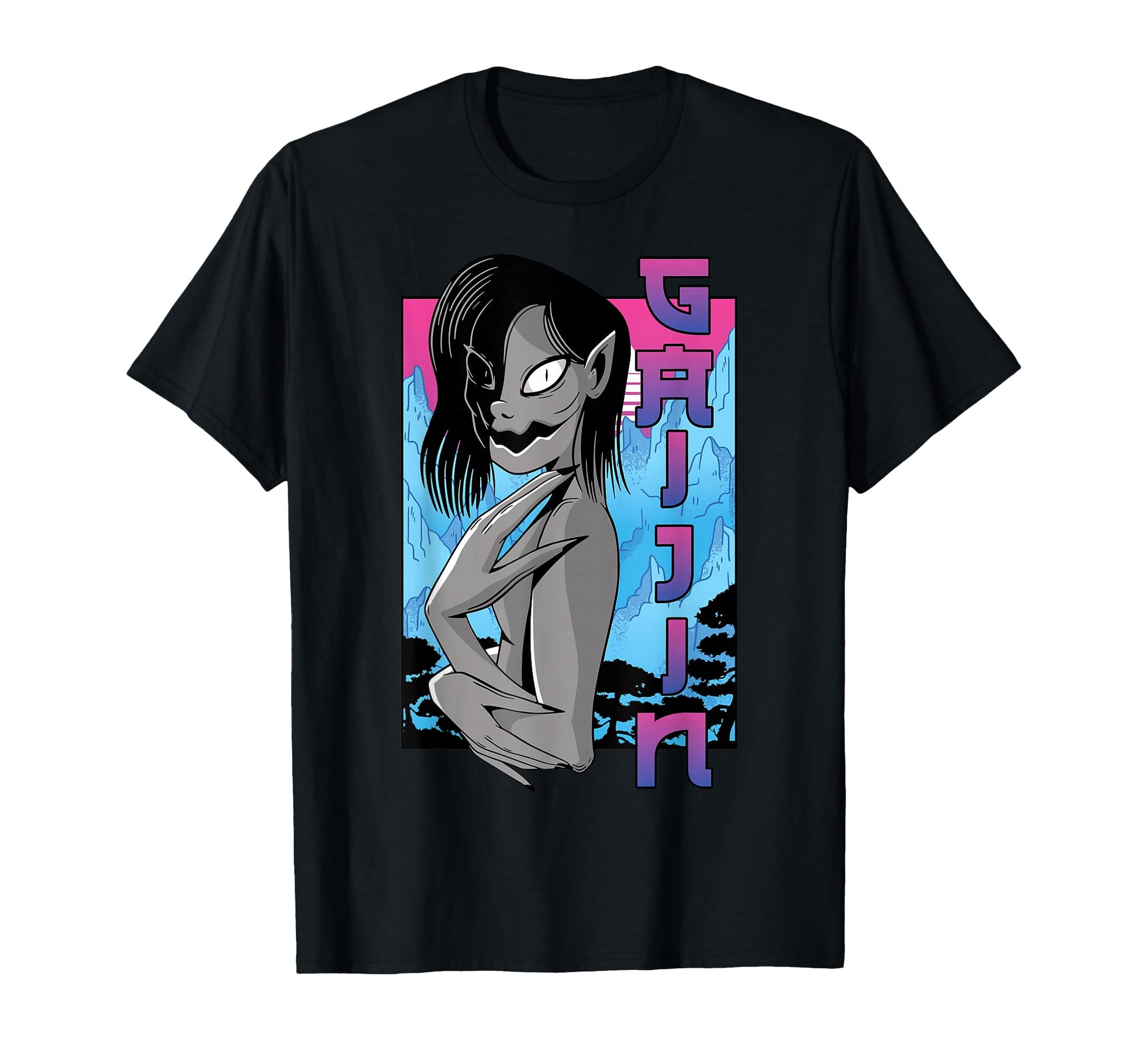 Japanese Aesthetic Gaijin T-Shirt - Fun Novelty Design for Adults - T-Shirt, Sweatshirt, Hoodie