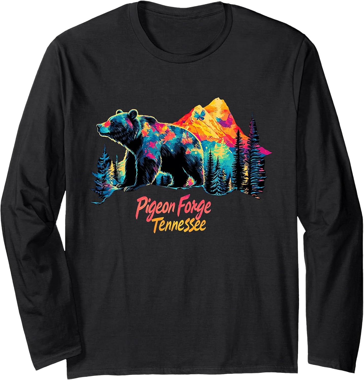 Pigeon Forge Tennessee Hiking Souvenir - Adult & Kids T-Shirts, Sweatshirts & Hoodies apparel design preview 1